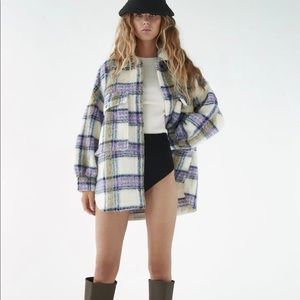 Oversized Plaid Overshirt
